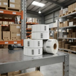 Barcode Label Sticker Roll